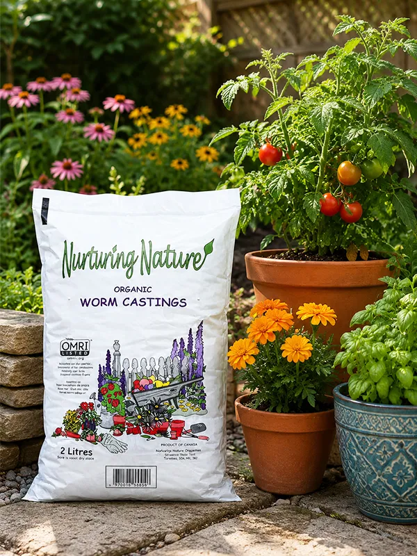 Nurturing Nature Worm Castings 2L