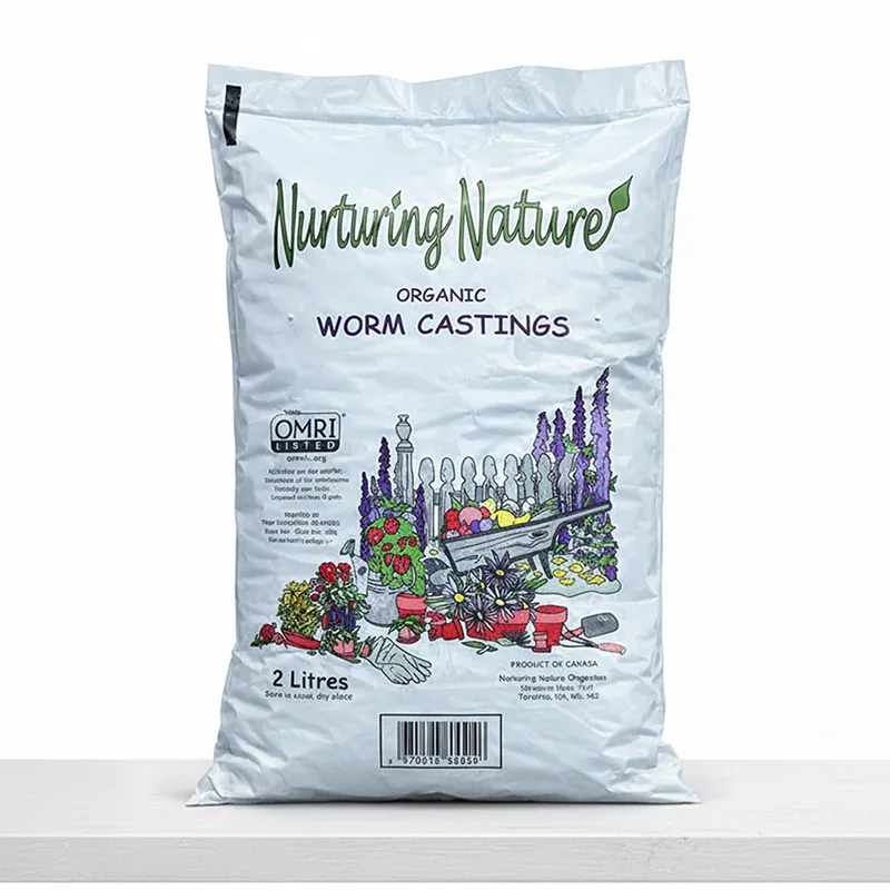 Premium Organic Worm Castings 2L
